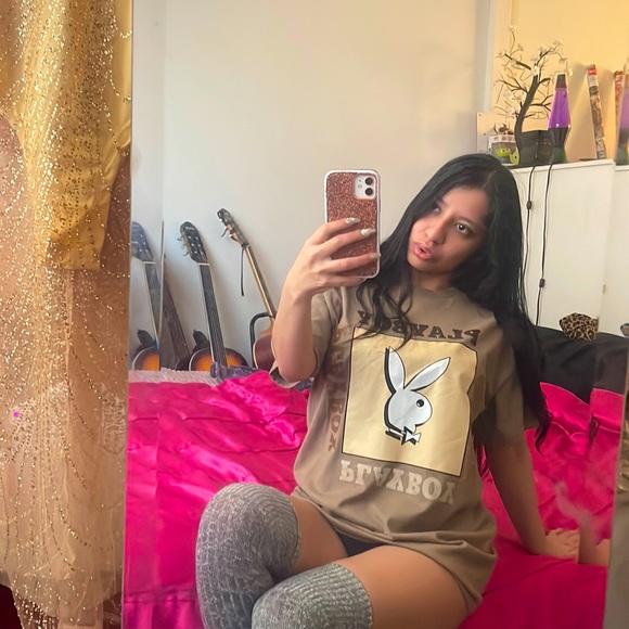 PLAYBOY Tops - New Playboy Bunny Coffee Brown Top 🤎✨